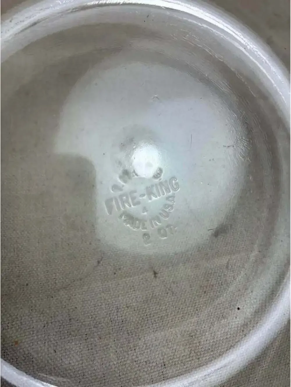 Fire King vintage glass